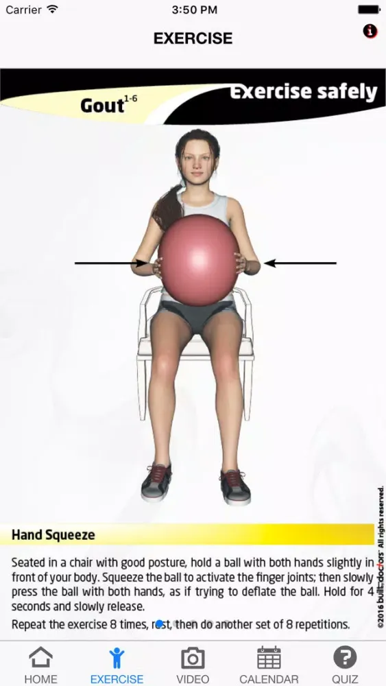 Exercise Gout Screenshots