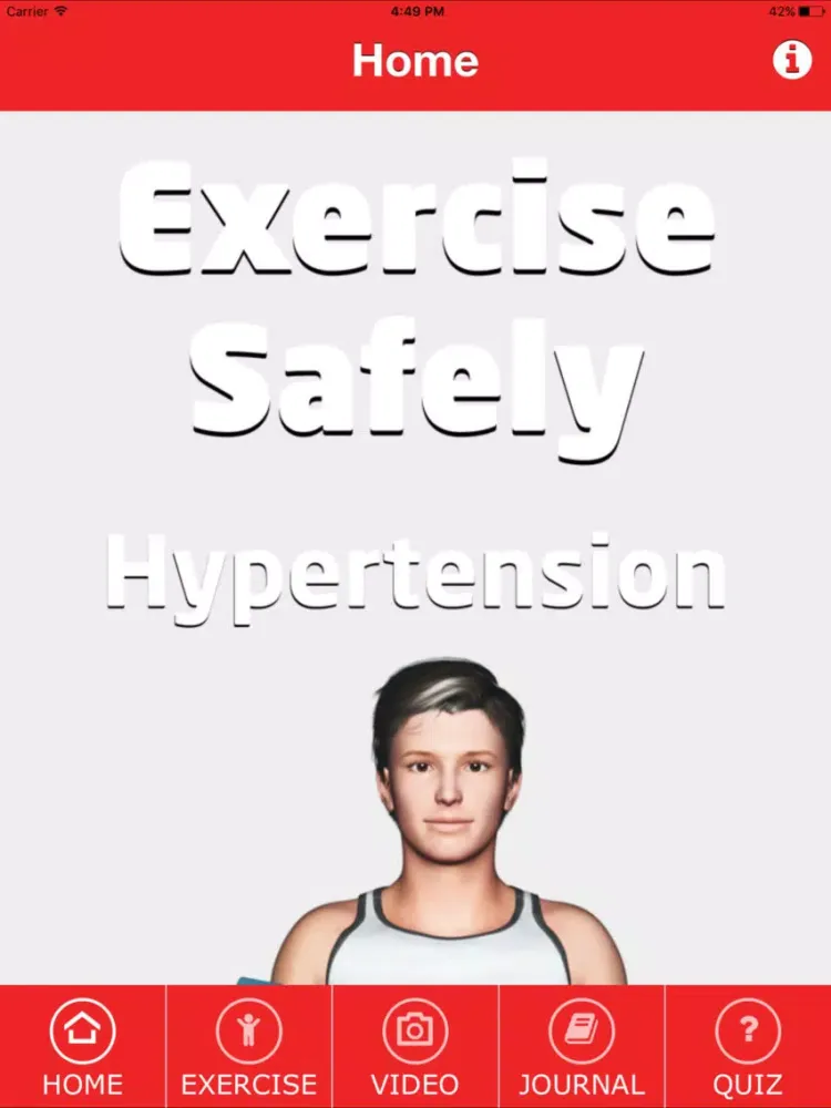 Exercise Hypertension iPad  स्क्रीनशॉट