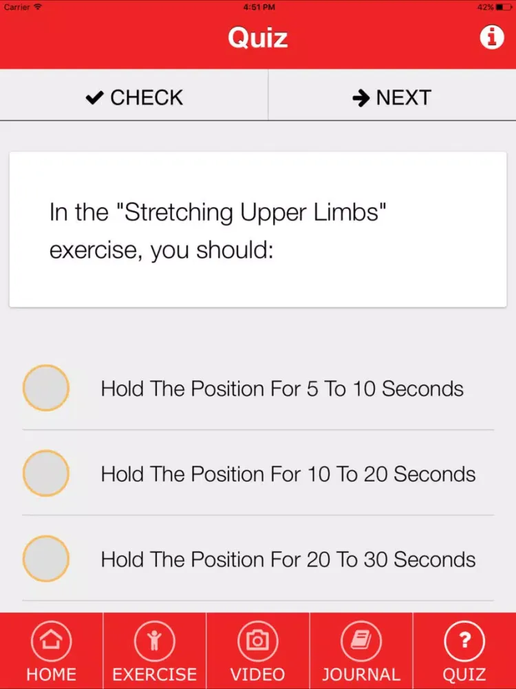 Exercise Hypertension iPad  स्क्रीनशॉट