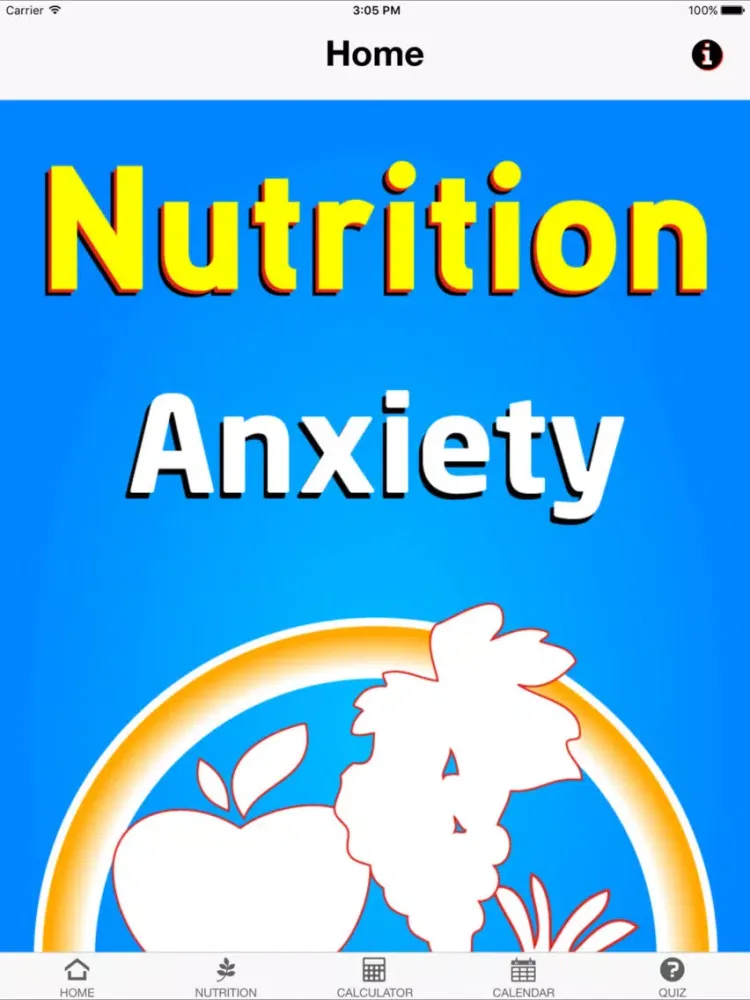 Nutrition Anxiety iPad  স্ক্রিনশট