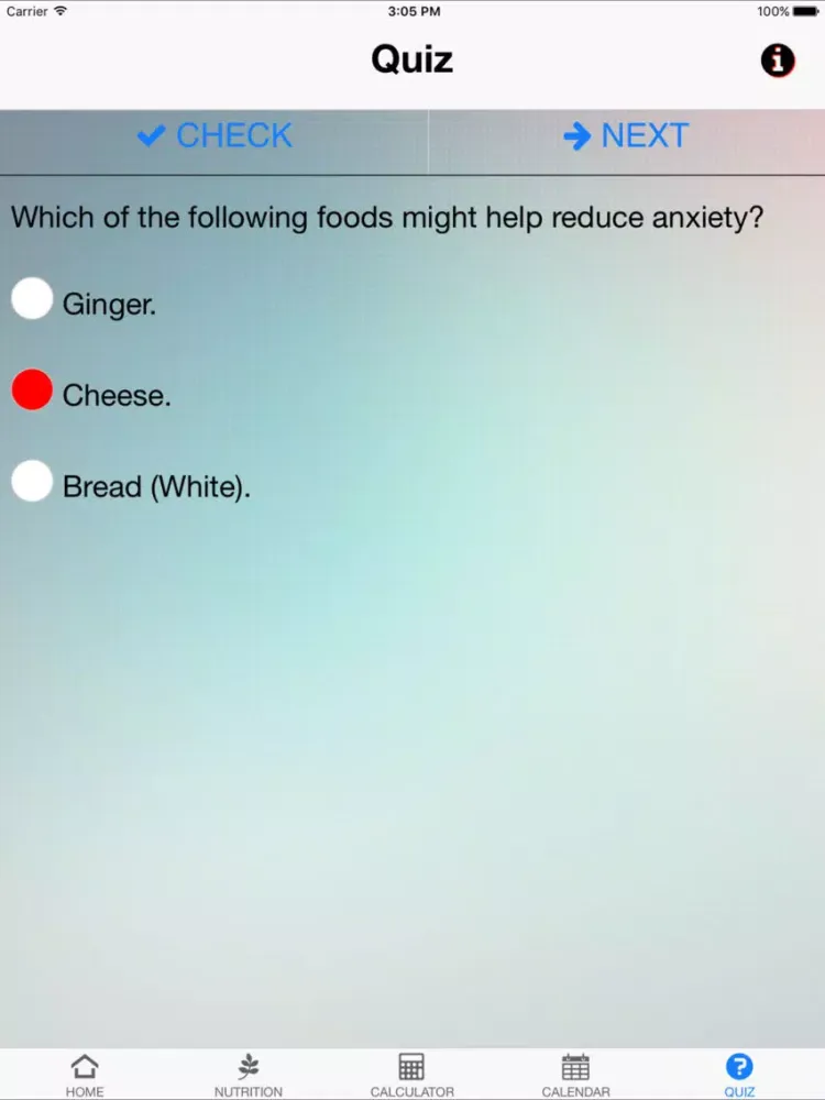 Nutrition Anxiety iPad  স্ক্রিনশট