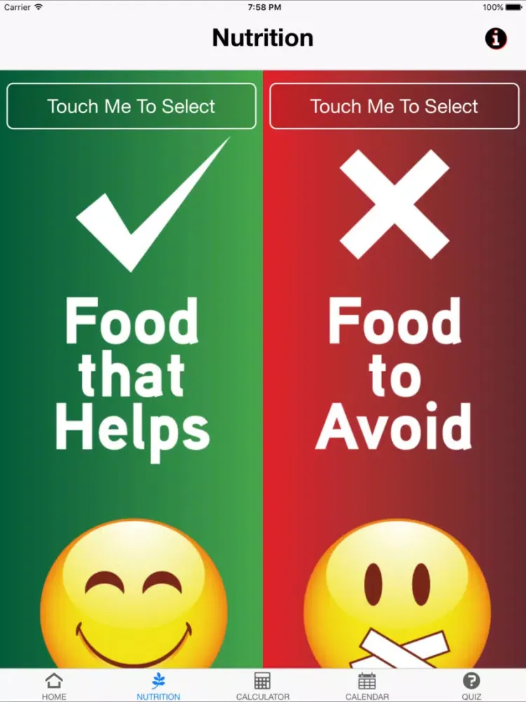 Nutrition Asthma COPD iPad 应用截图