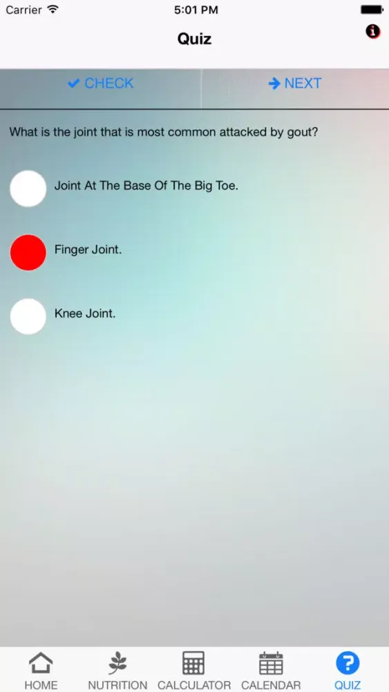 Nutrition Gout Screenshots