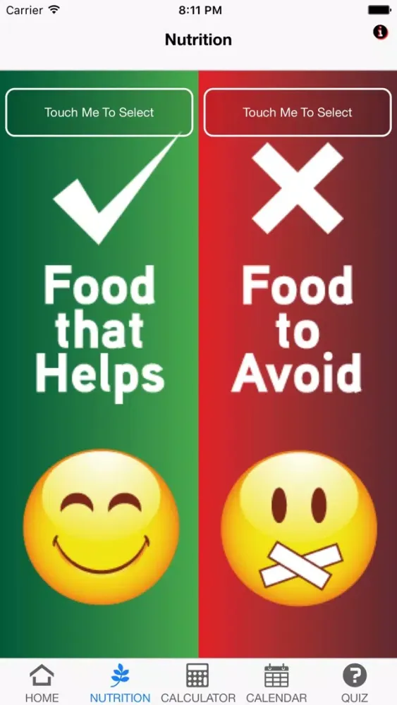 Nutrition Hypertension Screenshots