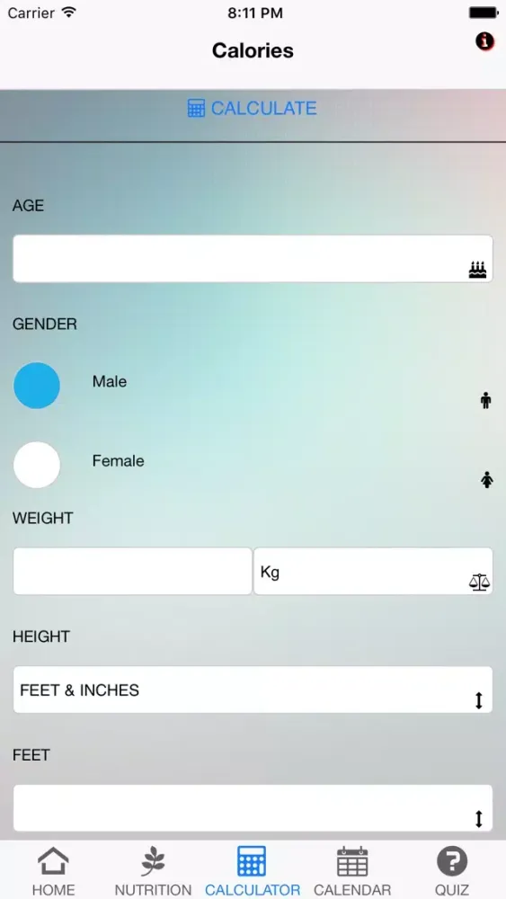 Nutrition Hypertension Screenshots