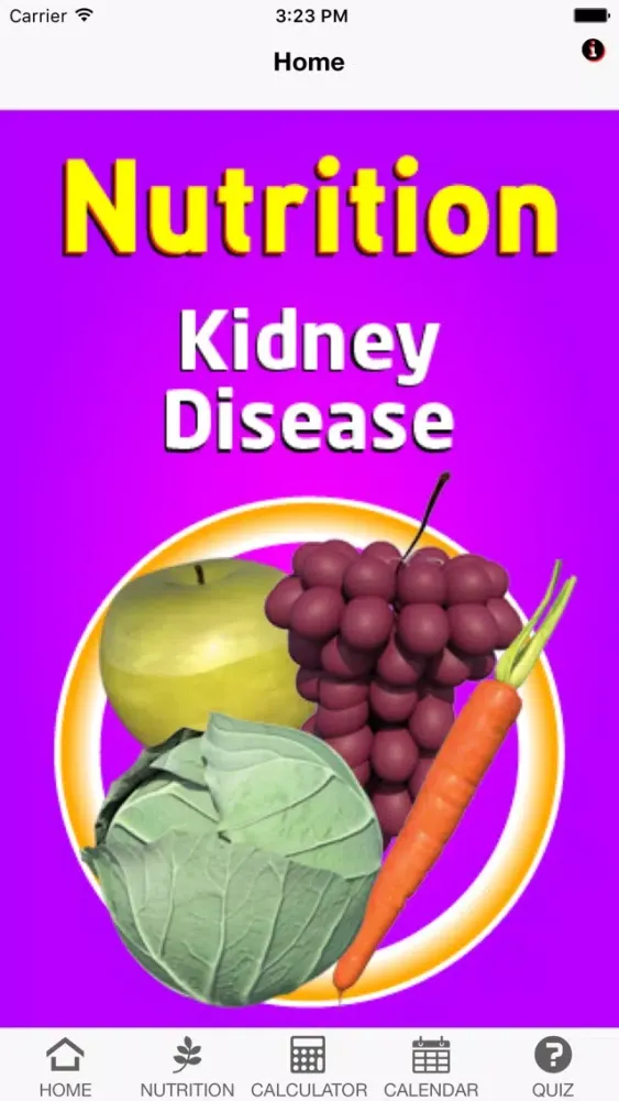 Nutrition Kidney Disease Screenshots