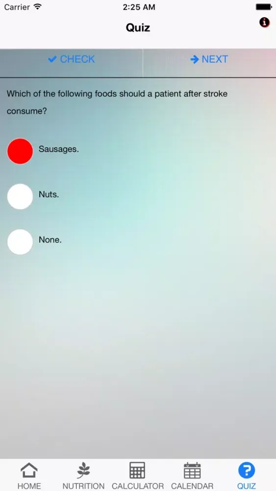 Nutrition Stroke Screenshots