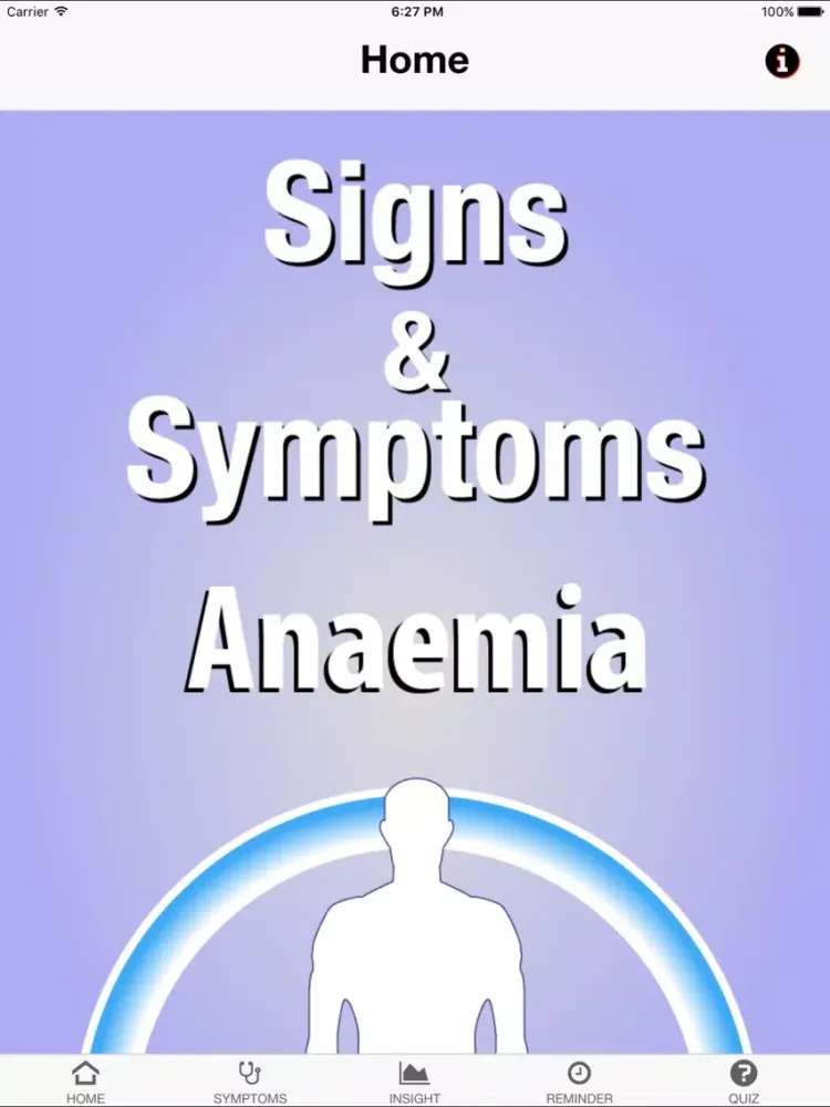 Signs & Symptoms Anaemia iPad Screenshots