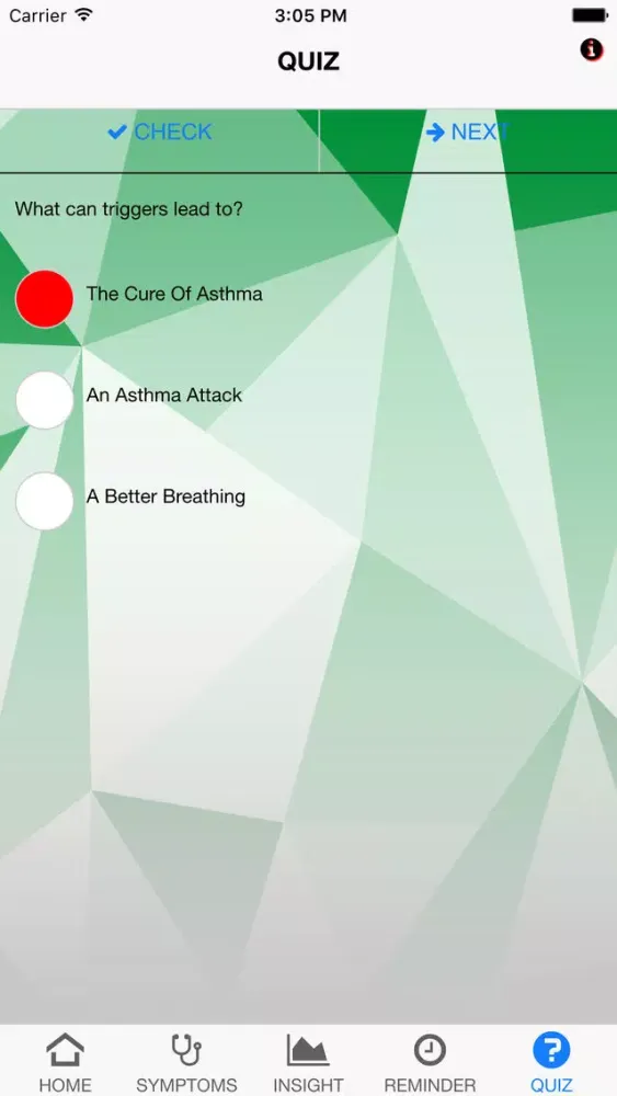 Signs & Symptoms Asthma Screenshots