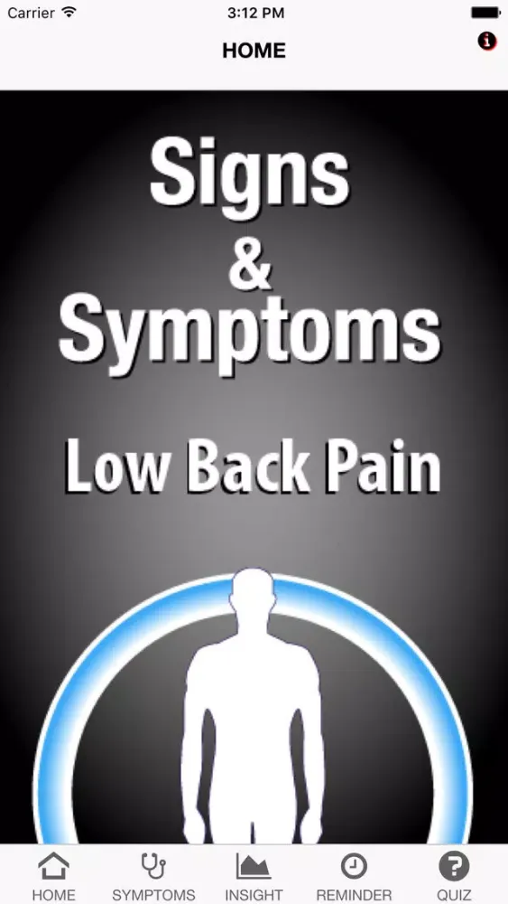 Signs & Symptoms Low Back Pain应用截图