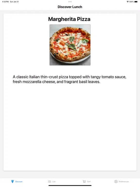 تصاویر Meal Genius App iPad 