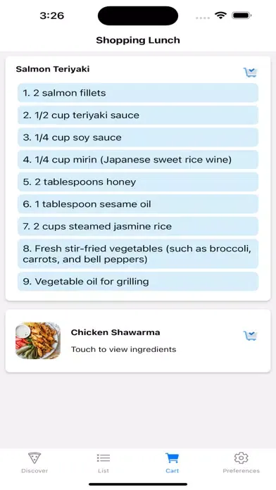 تصاویر Meal Genius App