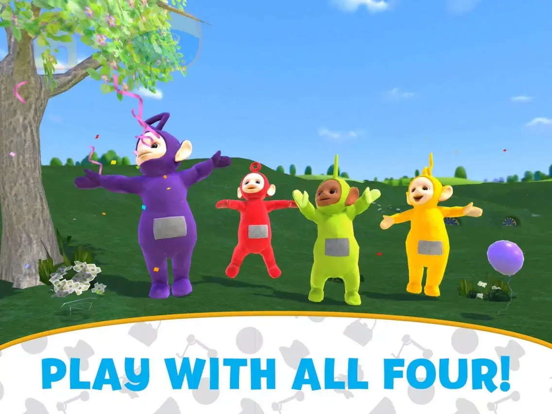 Screenshot di Teletubbies Play Time iPad 