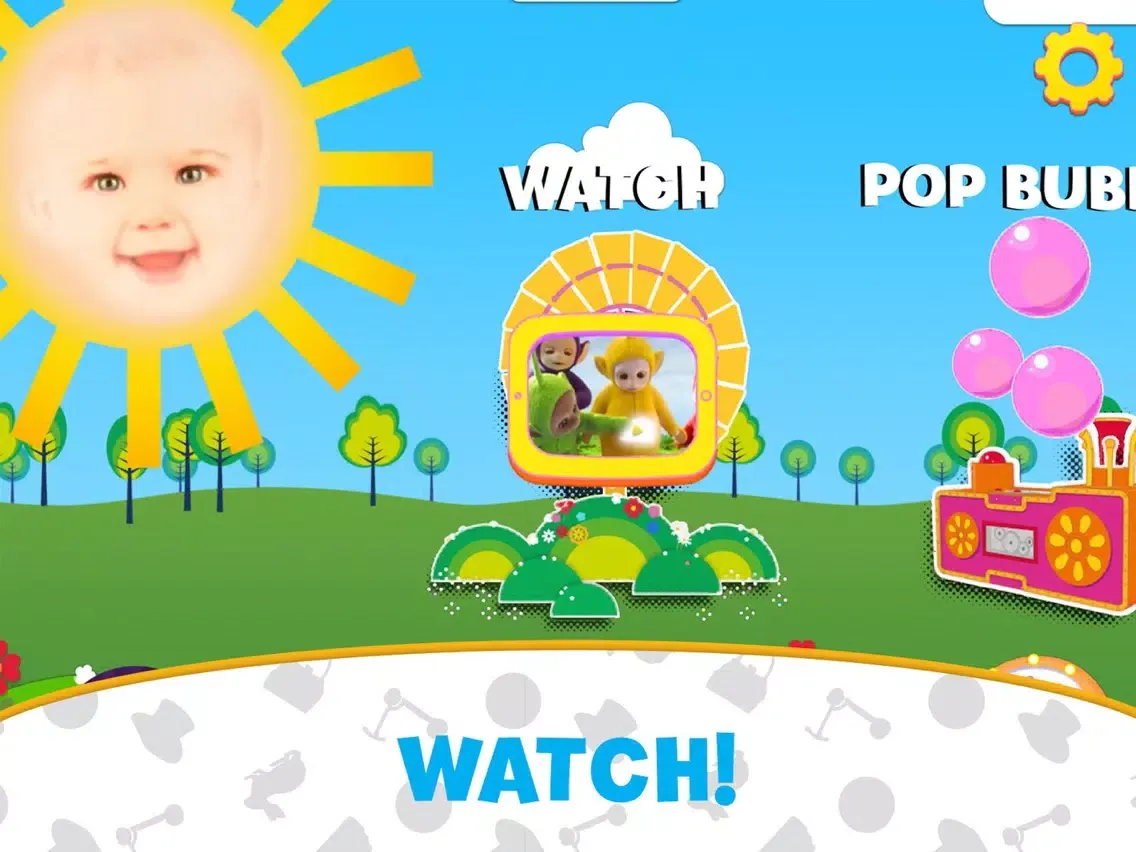 Screenshot di Teletubbies Play Time iPad 
