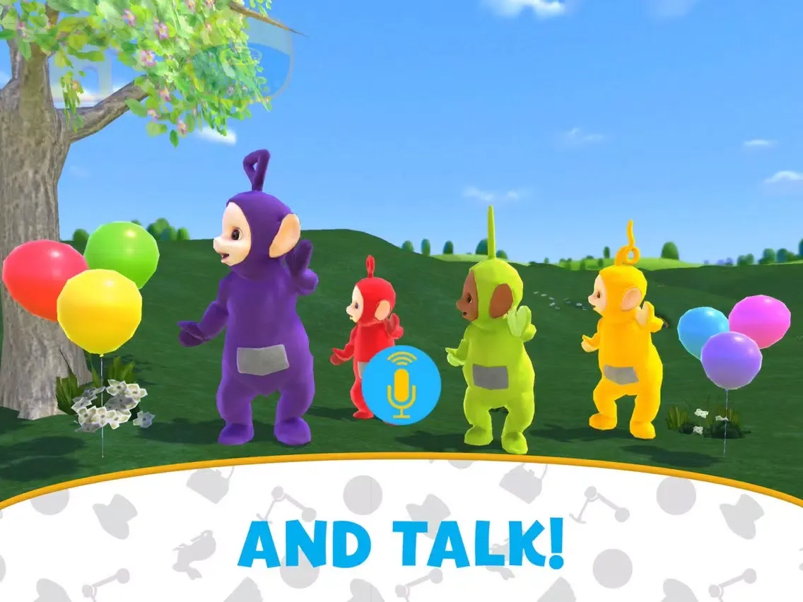 Screenshot di Teletubbies Play Time iPad 
