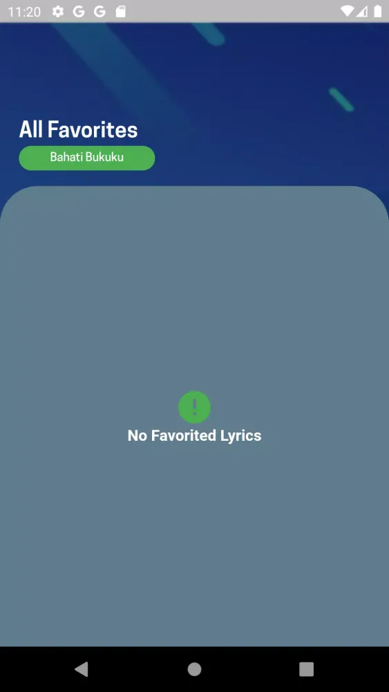 Bahati Bukuku song lyrics Screenshots