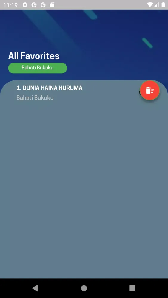 Bahati Bukuku song lyrics Screenshots