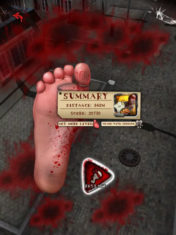 ภาพหน้าจอของ Voodoo Runners: Halloween iPad 