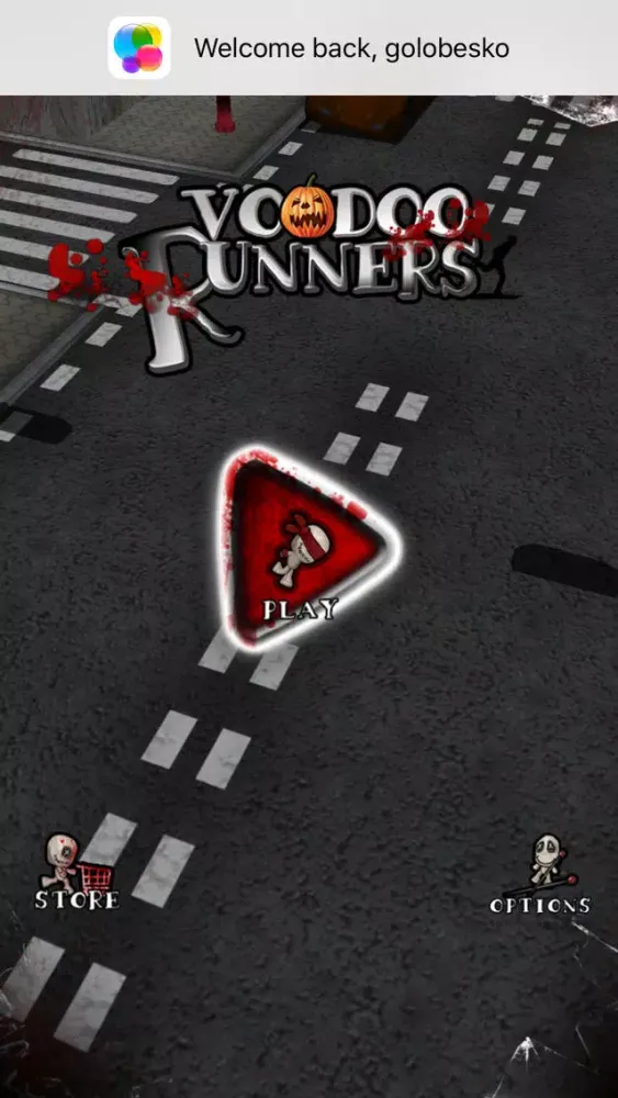 ภาพหน้าจอของ Voodoo Runners: Halloween