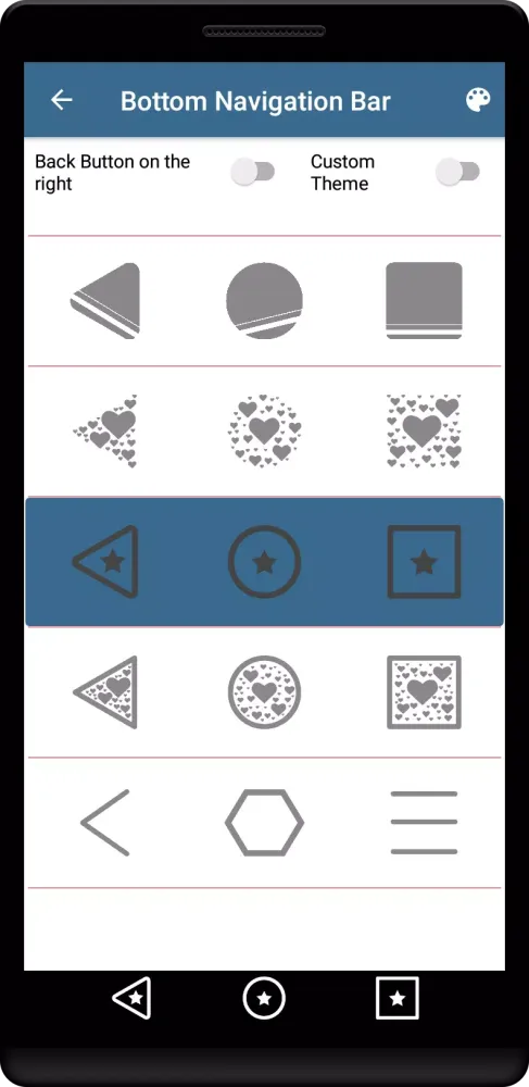 صور Bottom Navigation Bar