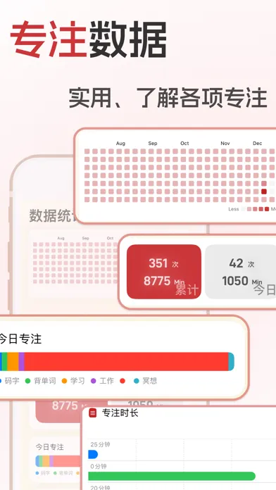 تصاویر 番茄钟-极简专注工作25分钟