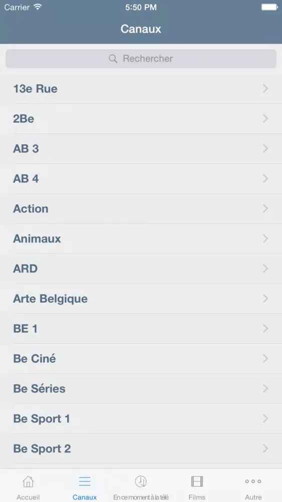 Télévision de Belgique Ekran Görüntüleri