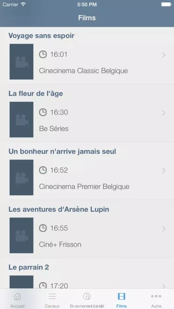 Télévision de Belgique Ekran Görüntüleri