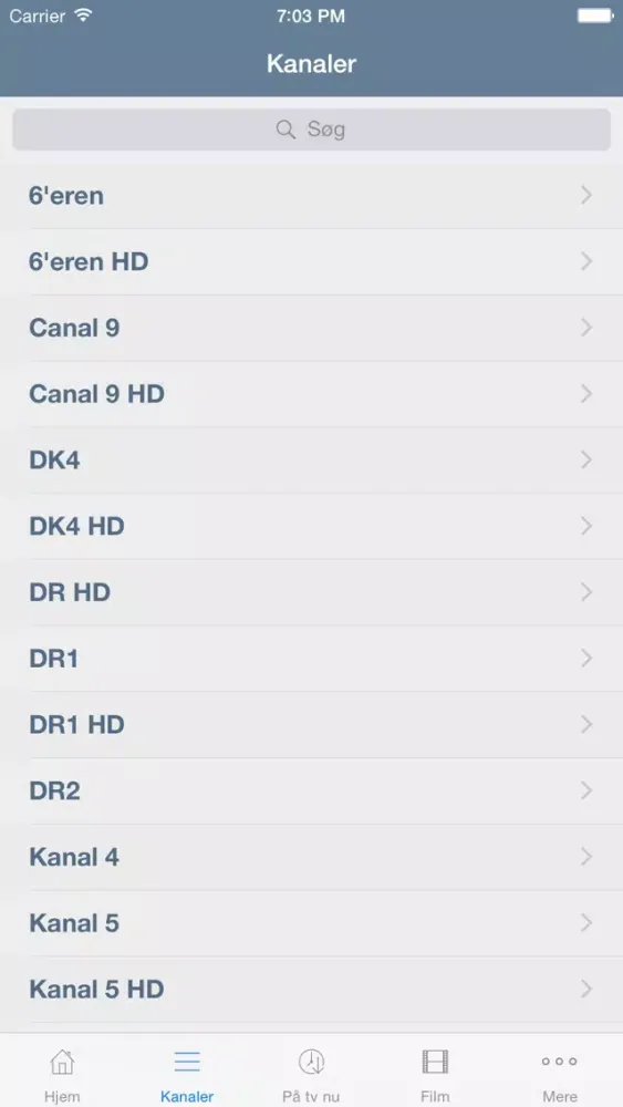 Fjernsyn i Danmark Screenshots