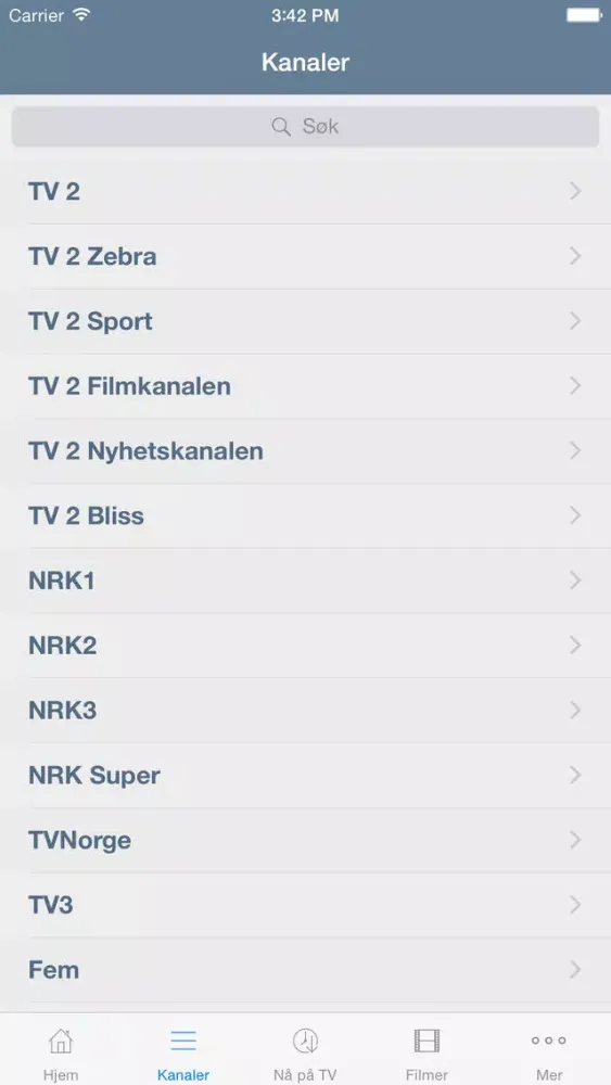TV Norge Screenshots