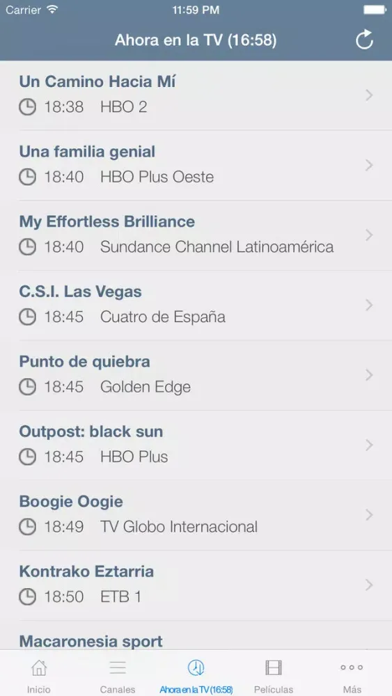 Televisión de El Salvador Guía স্ক্রিনশট
