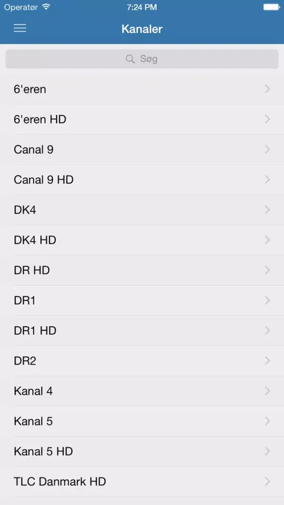 Fjernsyn i Danmark Guide Free スクリーンショット