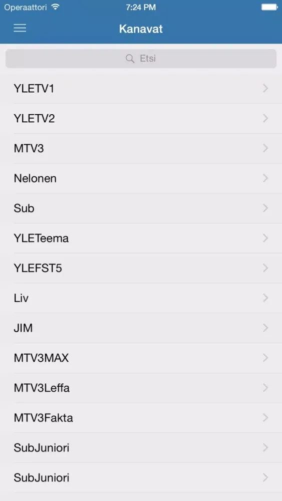 Televisiossa Suomessa Guide Free Screenshots
