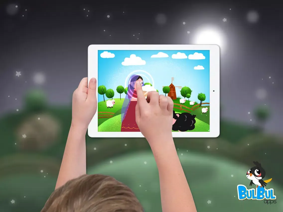 Baa Baa Black Sheep - Classic English Rhyme for kids iPad  スクリーンショット