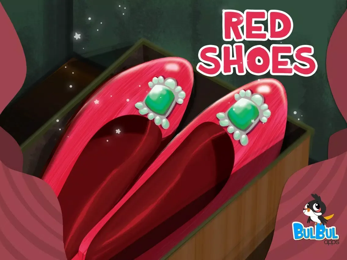 تصاویر Girl in Red Shoes Kids Story iPad 