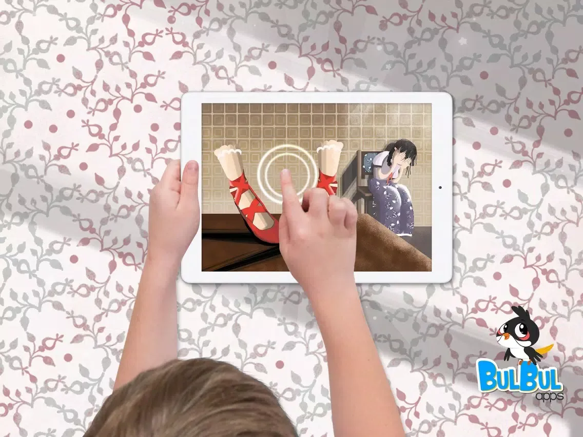 تصاویر Girl in Red Shoes Kids Story iPad 