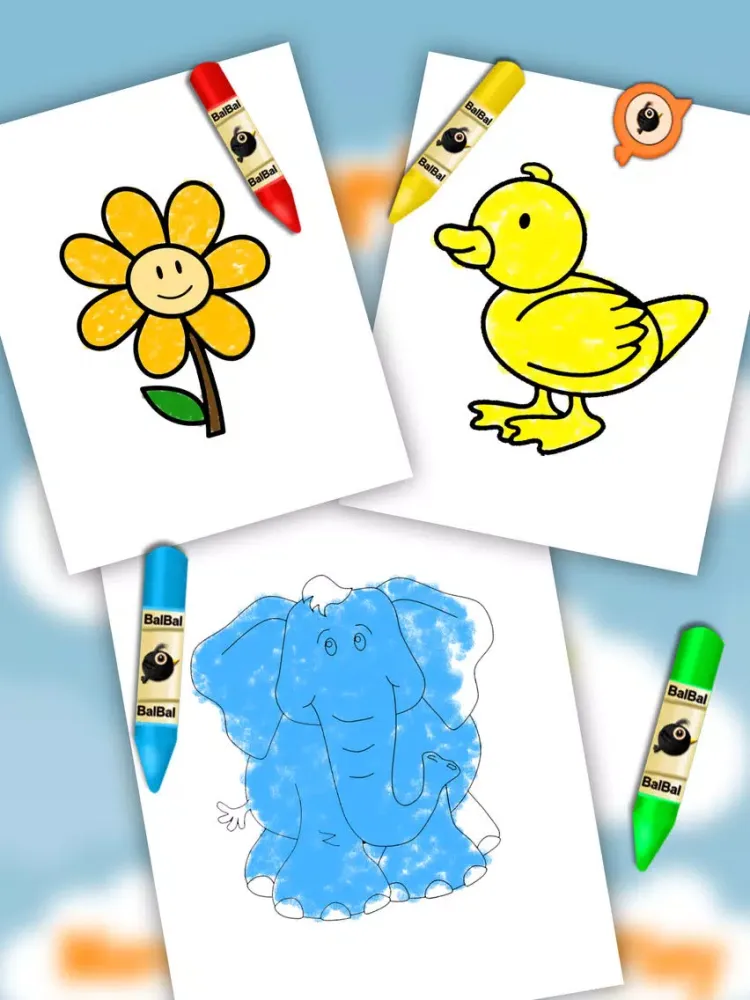 Color Book Game iPad  سکرین شاٹس