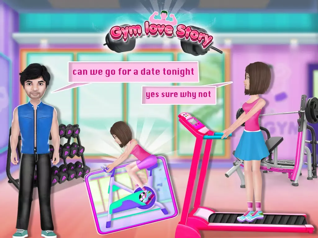 Gym Love Story - Secret Love A Screenshots
