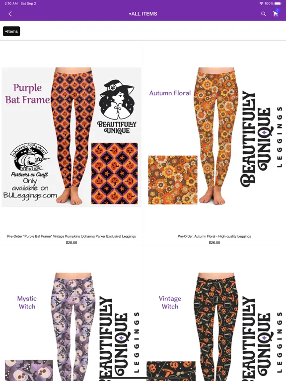 Beautifully Unique Leggings iPad  Ekran Görüntüleri