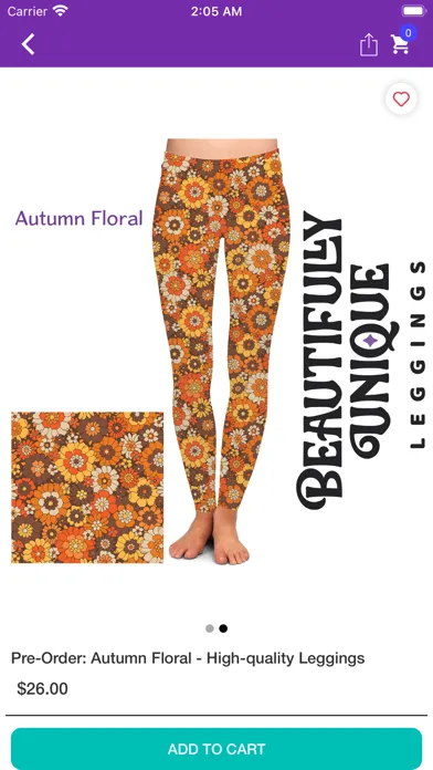 Beautifully Unique Leggings Ekran Görüntüleri