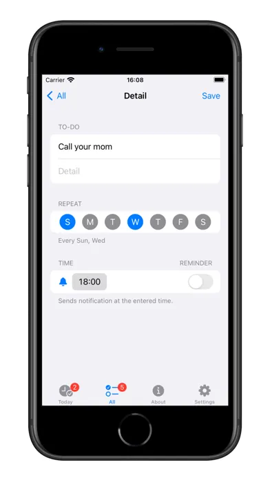 ภาพหน้าจอของ Daily - To-Do