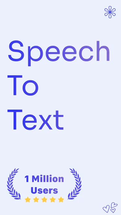 ภาพหน้าจอของ Speech To Text & Transcription