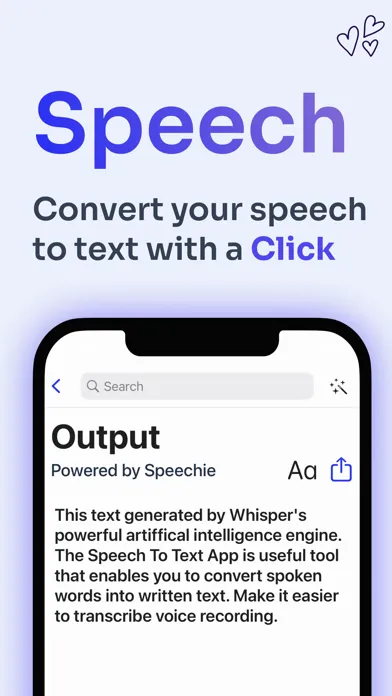 ภาพหน้าจอของ Speech To Text & Transcription