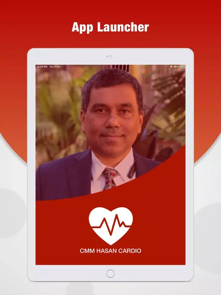 Capturas de tela do CMM Hasan Cardio iPad 