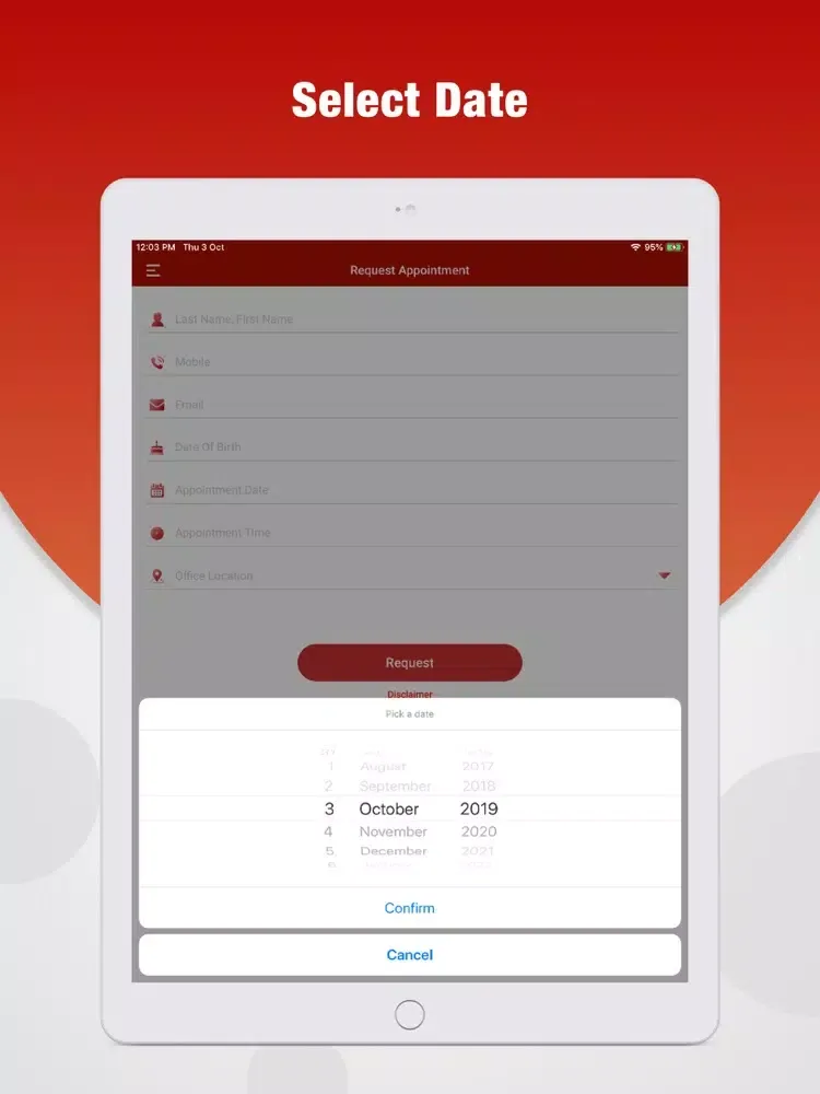 Capturas de tela do CMM Hasan Cardio iPad 