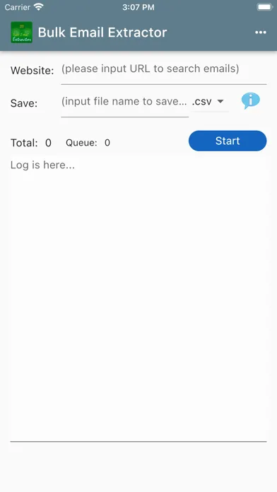 Bulk Email Extractor Screenshots