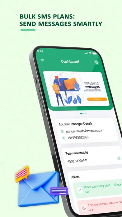 Zrzuty ekranu Bulk Sms Plans