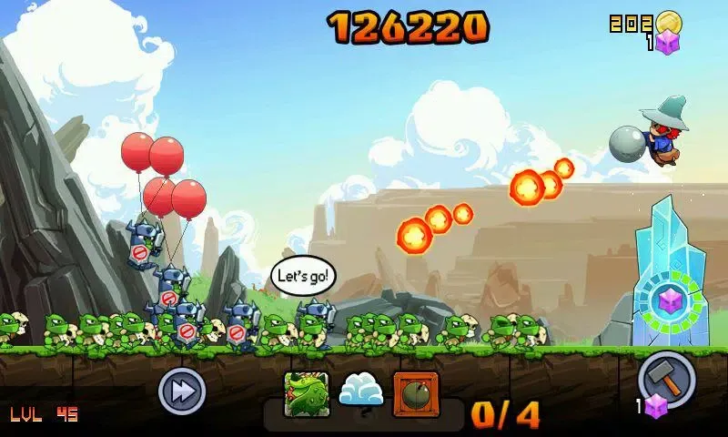 Capturas de tela do Goblins Rush!