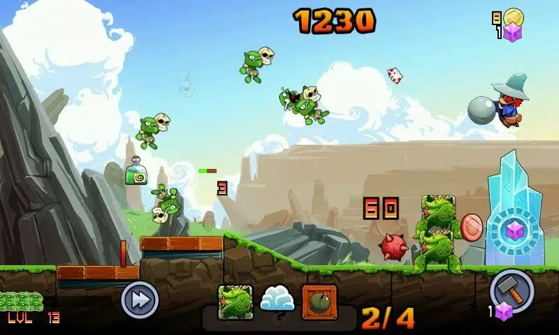 Capturas de tela do Goblins Rush!