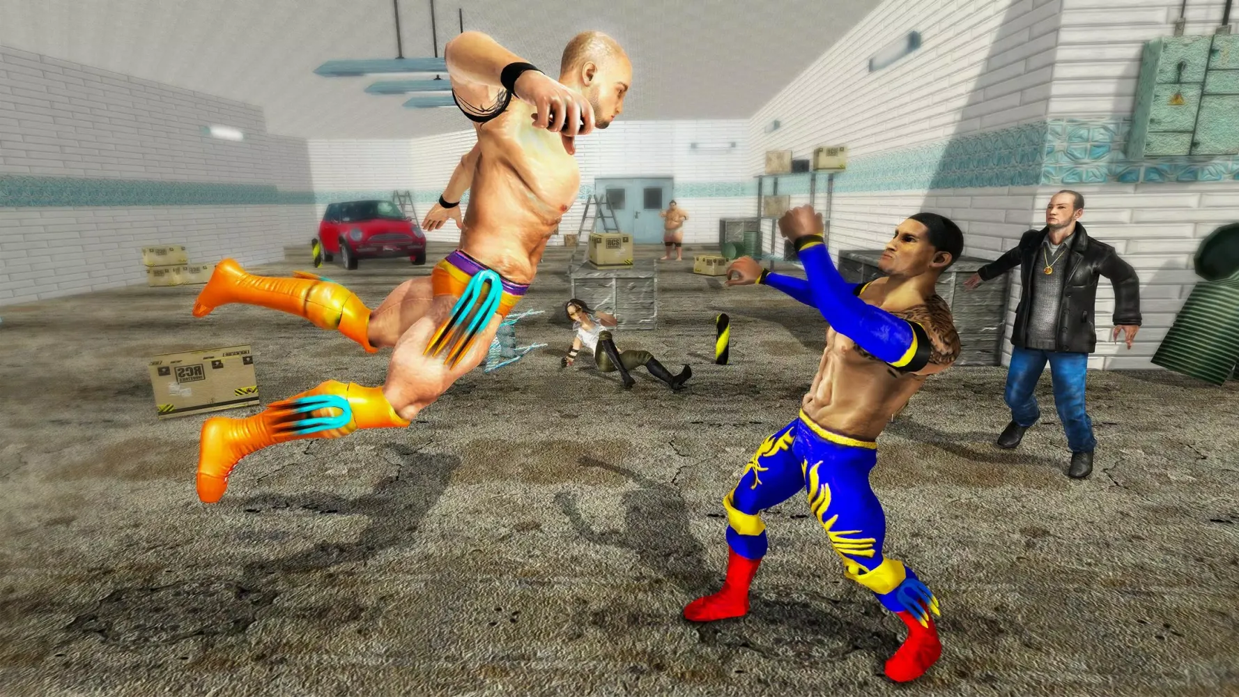 Street Wrestling Beat Up: Stars Fighting Champion Screenshots