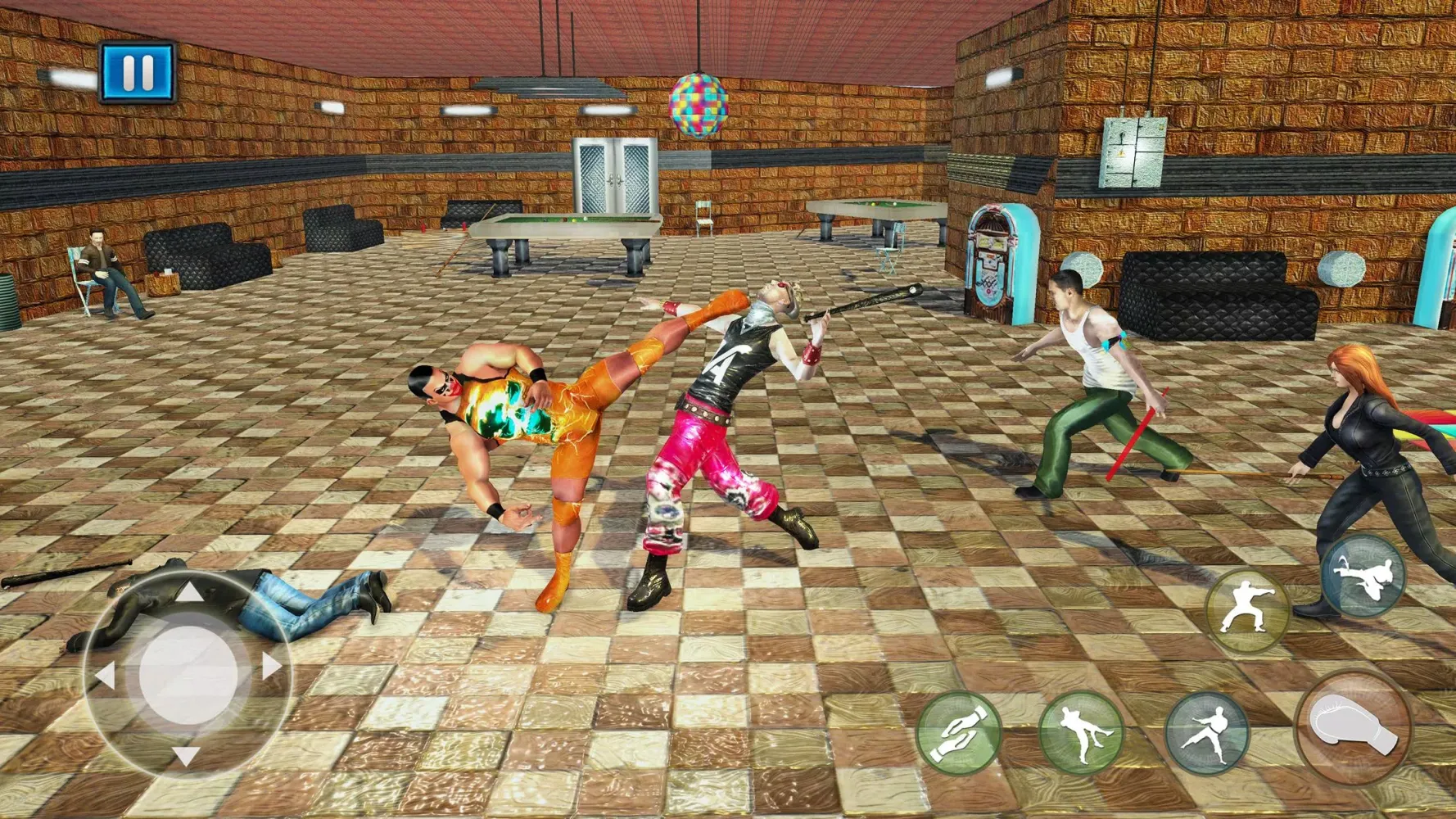 Street Wrestling Beat Up: Stars Fighting Champion Screenshots
